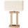 Lampe de table à intensité variable HAKON 1xE27/40W+ 2xLED/7,5W/230V 55 cm chêne