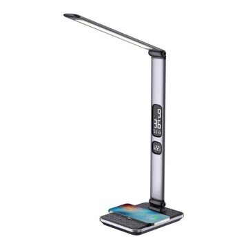 Lampe de bureau et chargeur sans fil West & Arrow à tête rotative