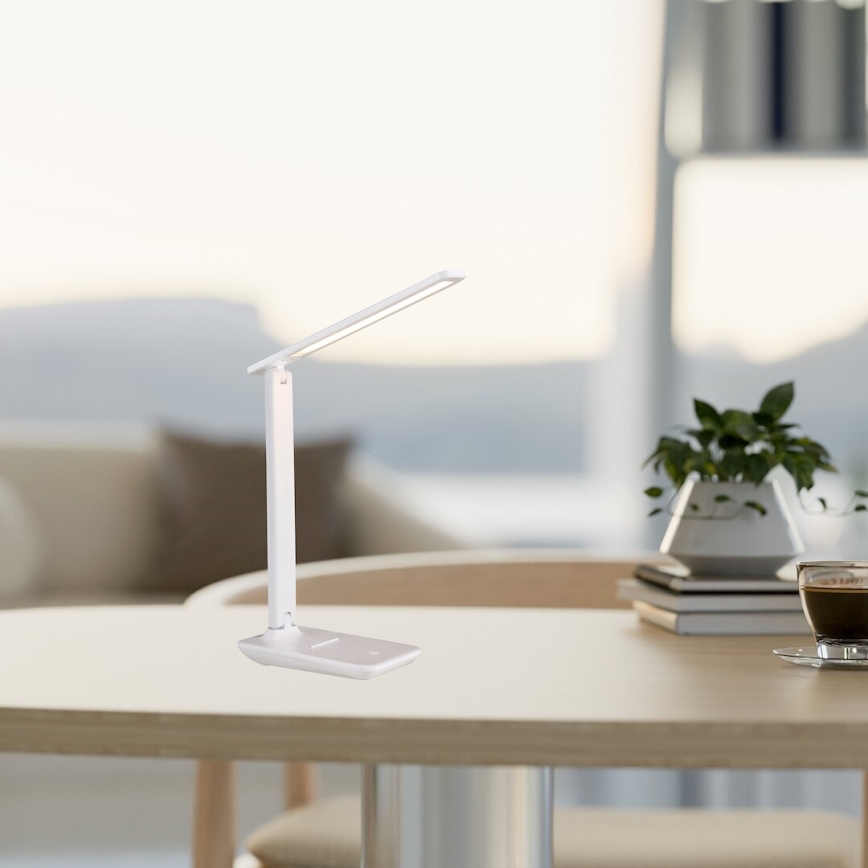 Lampe de table à intensité variable POST LED/5W/5V 3000-6500K blanc