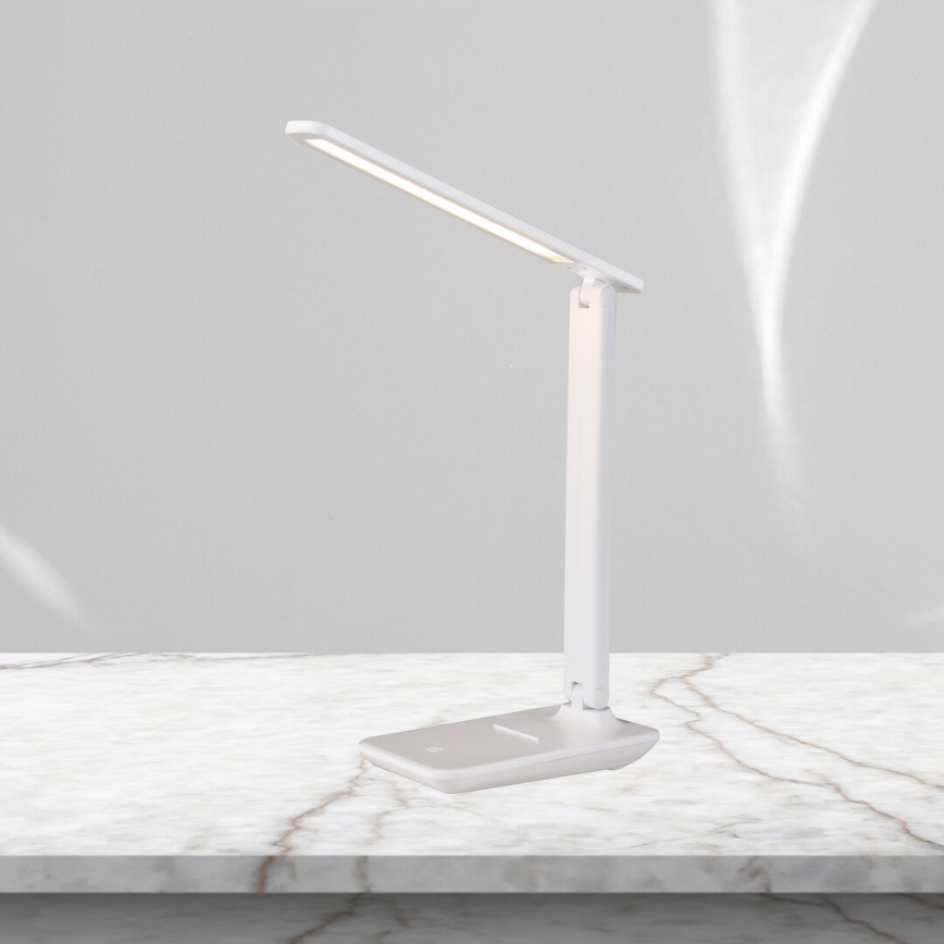 Lampe de table à intensité variable POST LED/5W/5V 3000-6500K blanc