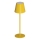 Lampe de table à intensité variable rechargeable INITA LED/1,2W/1800 mAh IP54 jaune