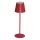 Lampe de table à intensité variable rechargeable INITA LED/1,2W/1800 mAh IP54 rouge
