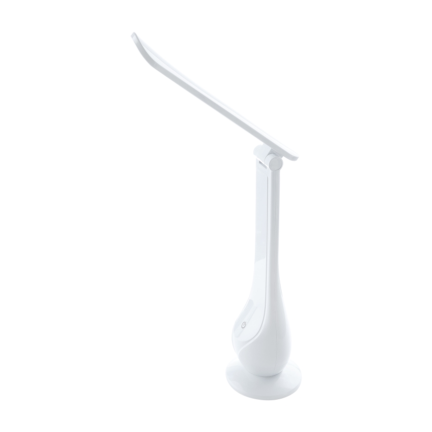 Lampe de table à intensité variable rechargeable LILLY LED/4W/5V 1200 mAh blanc