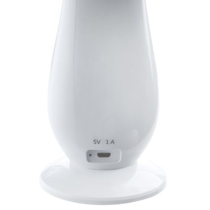 Lampe de table à intensité variable rechargeable LILLY LED/4W/5V 1200 mAh blanc