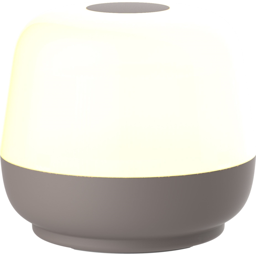 Lampe de table extérieure à intensité variable SAMBA LED/1,2W/5V USB 1200 mAh IP44 gris