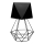 Lampe de table ADAMANT LARGE 1xE27/60W/230V noire