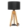 Lampe de table ALBA 1xE27/15W/230V noir/chêne