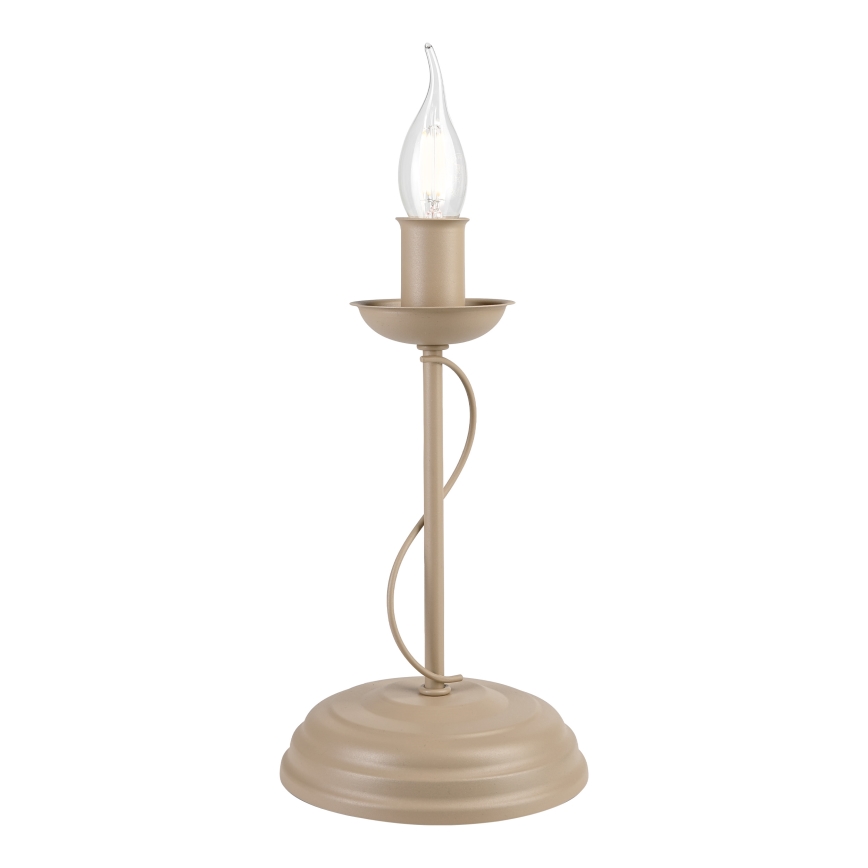Lampe de table ANTON 1xE14/60W/230V beige