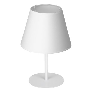 Lampe de table ARDEN 1xE27/60W/230V d. 20 cm blanc