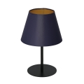 Lampe de table ARDEN 1xE27/60W/230V d. 20 cm violet/doré