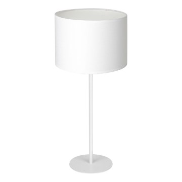 Lampe de table ARDEN 1xE27/60W/230V d. 25 cm blanc