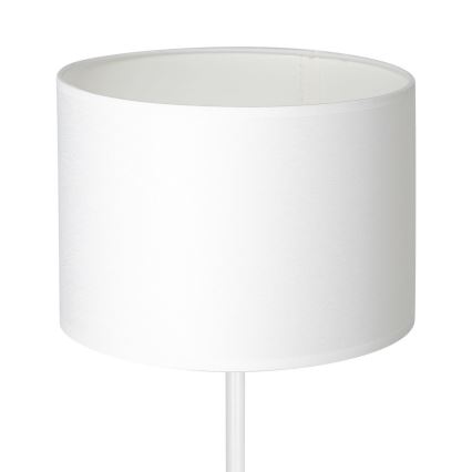 Lampe de table ARDEN 1xE27/60W/230V d. 25 cm blanc