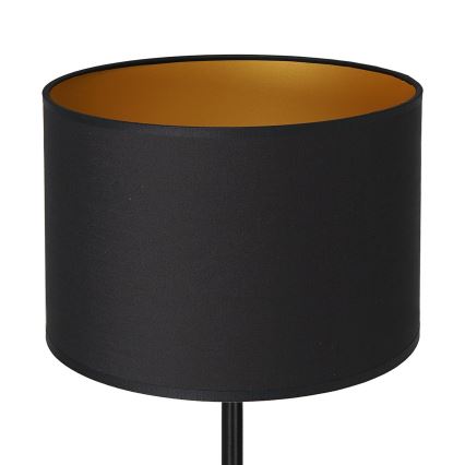 Lampe de table ARDEN 1xE27/60W/230V d. 25 cm noir/doré