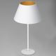 Lampe de table ARDEN 1xE27/60W/230V d. 30 cm blanc/doré