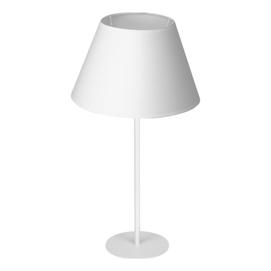 Lampe de table ARDEN 1xE27/60W/230V d. 30 cm blanc