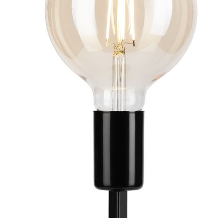 Lampe de table ASTRID 1xE27/60W/230V noir brillant