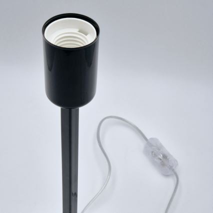 Lampe de table ASTRID 1xE27/60W/230V noir brillant