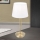 Lampe de table avec port USB LUDWIG 1xE27/40W/230V 50 cm blanc/doré