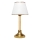 Lampe de table AYD 1xE27/40W/230V blanche/dorée