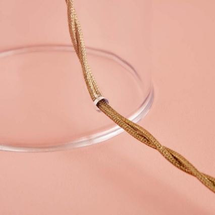 Lampe de table AYD 1xE27/40W/230V crème/transparente