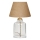 Lampe de table AYD 1xE27/40W/230V marron/transparent