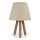 Lampe de table AYD 1xE27/60W/230V beige/marron