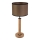 Lampe de table BENITA 1xE27/60W/230V 61 cm marron/chêne
