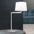 Lampe de table CARLTON 1xE27/40W/230V blanc/chrome mat