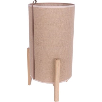 Lampe de table CASIOPEA — douille E27 (max. 40 W), 230 V, hauteur 50 cm, finition chêne