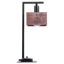 Lampe de table DAKOTA 1xE27/60W/230V bois/noir