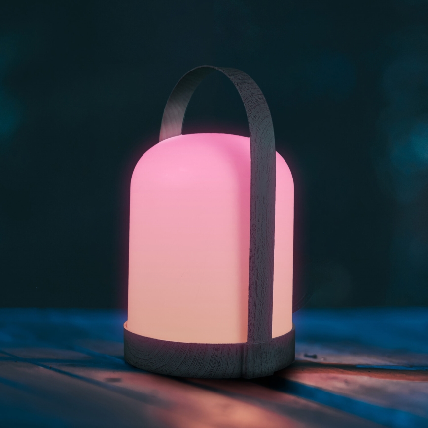 Lampe de table décorative LED RGBW MINORKA LED/0,3W/4,5V 3xAA