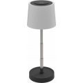 Lampe de table d'extérieur LED tactile et dimmable, rechargeable LED/2W/5V IP44 1200 mAh gris
