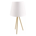 Lampe de table ELENA 1xE27/20W/230V blanc