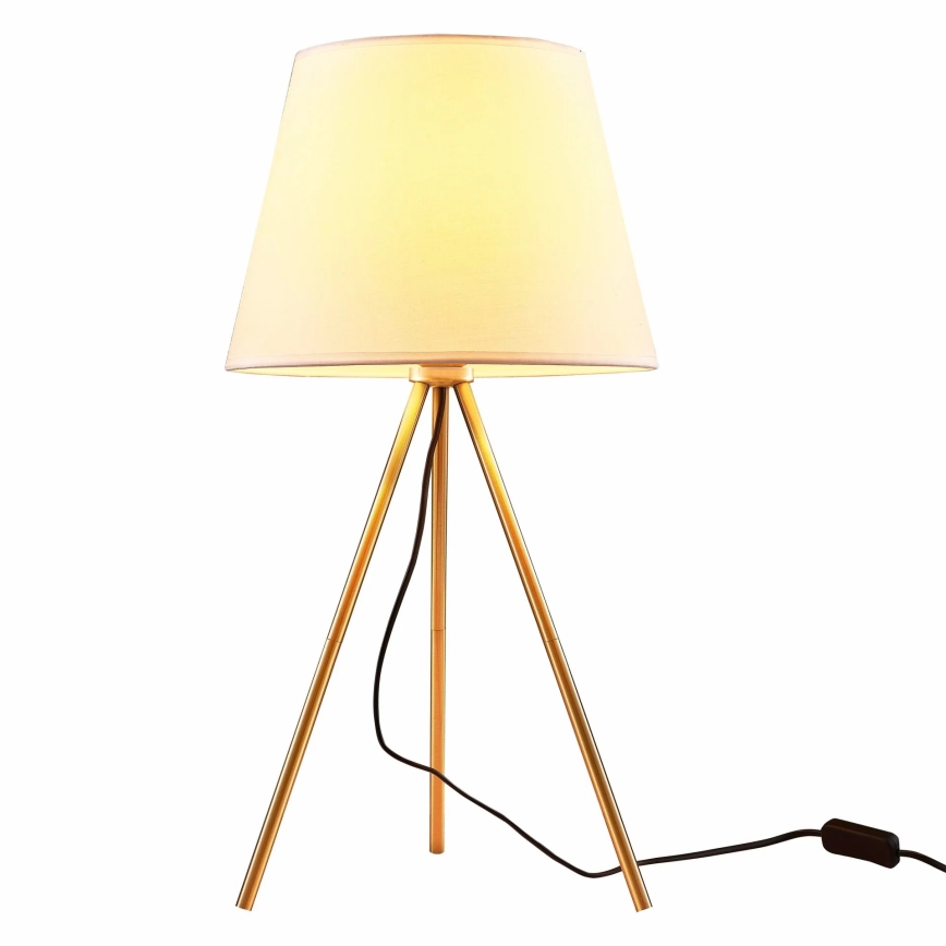Lampe de table ELENA 1xE27/20W/230V blanc