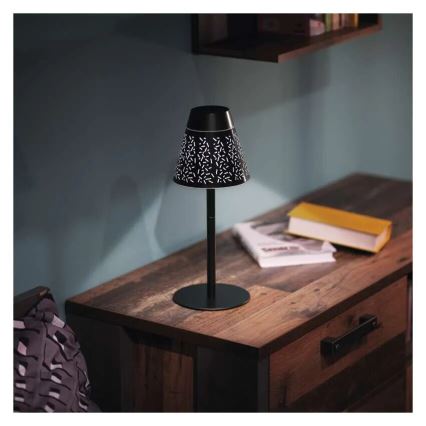Lampe de table extérieur à intensité variable rechargeable LED/4,2W/5V 2200mAh IP44