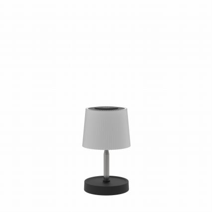 Lampe de table d'extérieur LED tactile et dimmable, rechargeable LED/2W/5V IP44 1200 mAh gris