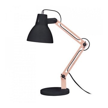 Lampe de table FALUN 1xE27/25W/230V noir/chêne