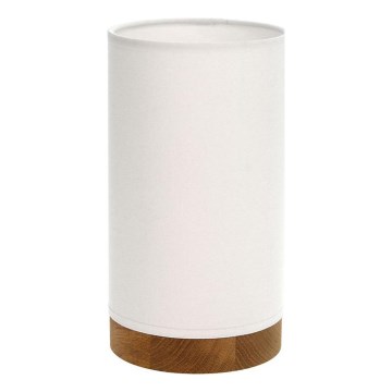 Lampe de table FIRE 1xE27/25W/230V chêne/chêne blanc