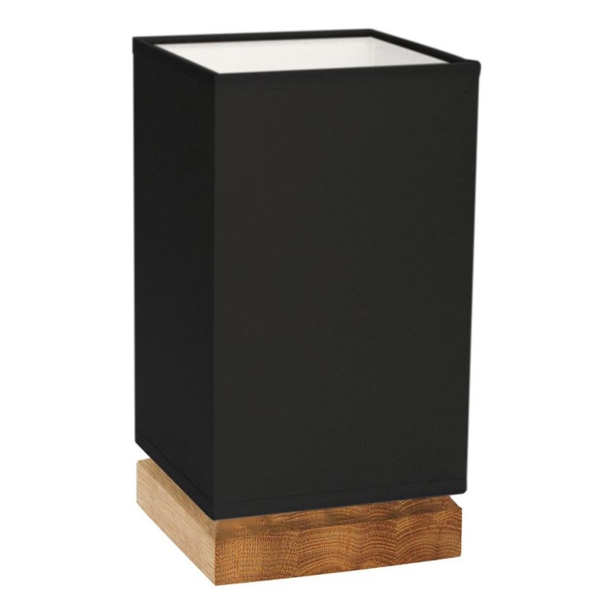 Lampe de table FIRE 1xE27/25W/230V chêne/chêne noir