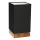 Lampe de table FIRE 1xE27/25W/230V chêne/noir chêne