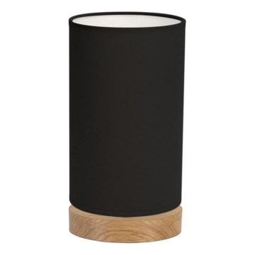 Lampe de table FIRE 1xE27/25W/230V chêne/noir chêne