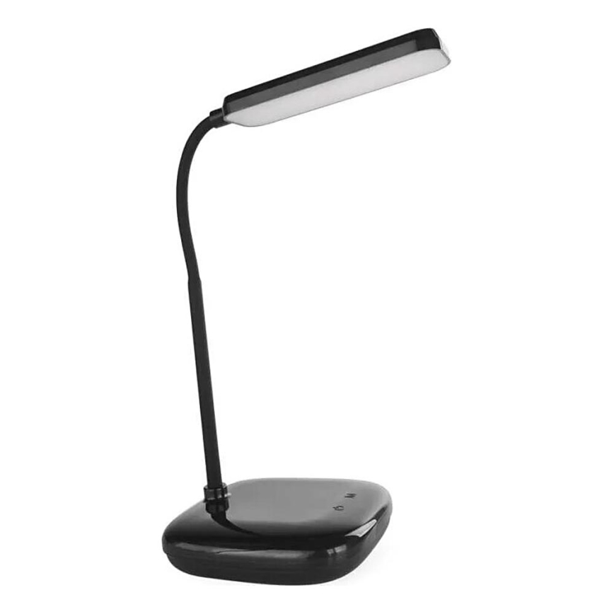 Lampe de table flexible à intensité variable LED/12W/230V 3000K/4000K/6500K noir