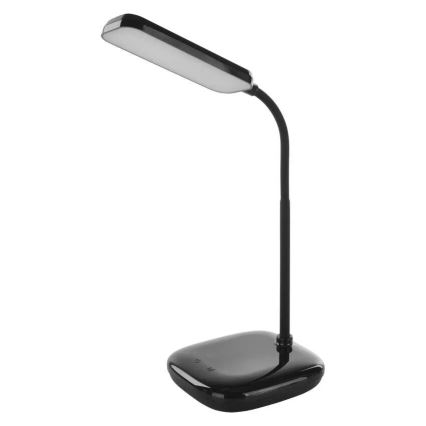 Lampe de table flexible à intensité variable LED/12W/230V 3000K/4000K/6500K noir