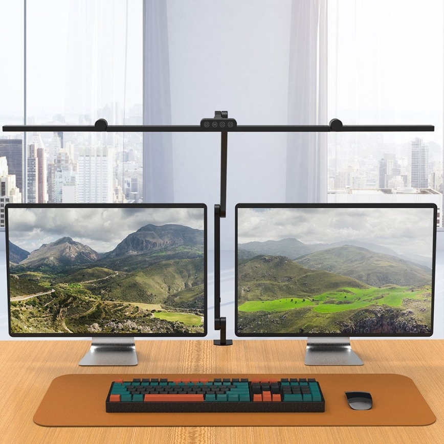 Lampe de table tactile flexible à intensité variable POINTIQ LED/36W/230V 3000-6500K CRI 92 noir