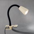 Lampe de table flexible à pince DOTTY 1xGU10/10W/230V beige/noir