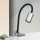 Lampe de table flexible avec pince KURT LED/5W/230V argenté