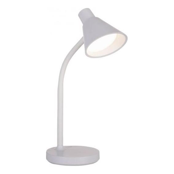 LAMPE DE TABLE FLEXIBLE LED PIXIE 4,5W 230V blanche - JUST LIGHT. 11248-16
