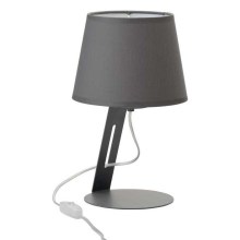 Lampe de table GRACIA 1xE27/60W/230V grise