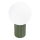 Lampe de table HALO 1xG9/8W/230V d. 12 cm vert