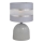 Lampe de table HELEN 1xE27/15W/230V gris/argent